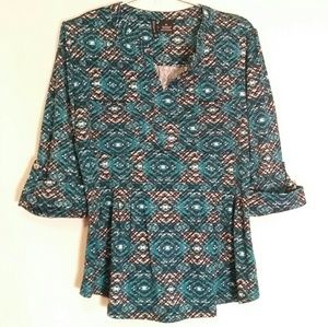 Super Cute Women Blouse Sz L